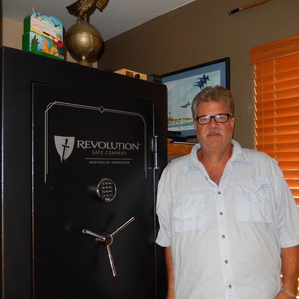 Quality safe that exceeds our needs and looks great -- Bob T.